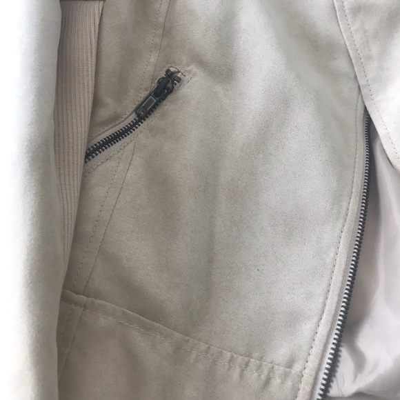 H&M suede jacket size xs - Picture 3 of 4